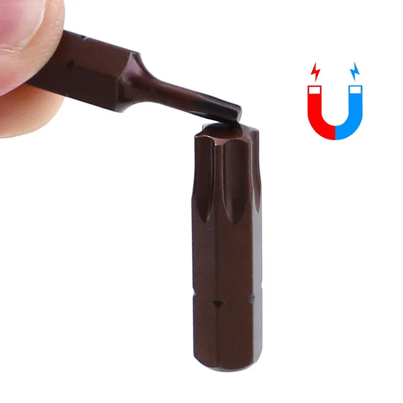 CowLost | product_id-10pcs-25mm-magnetic-torx-screwdriver-bit-set-t6-t40-1-4-hex-shank-electric-star-bits |4