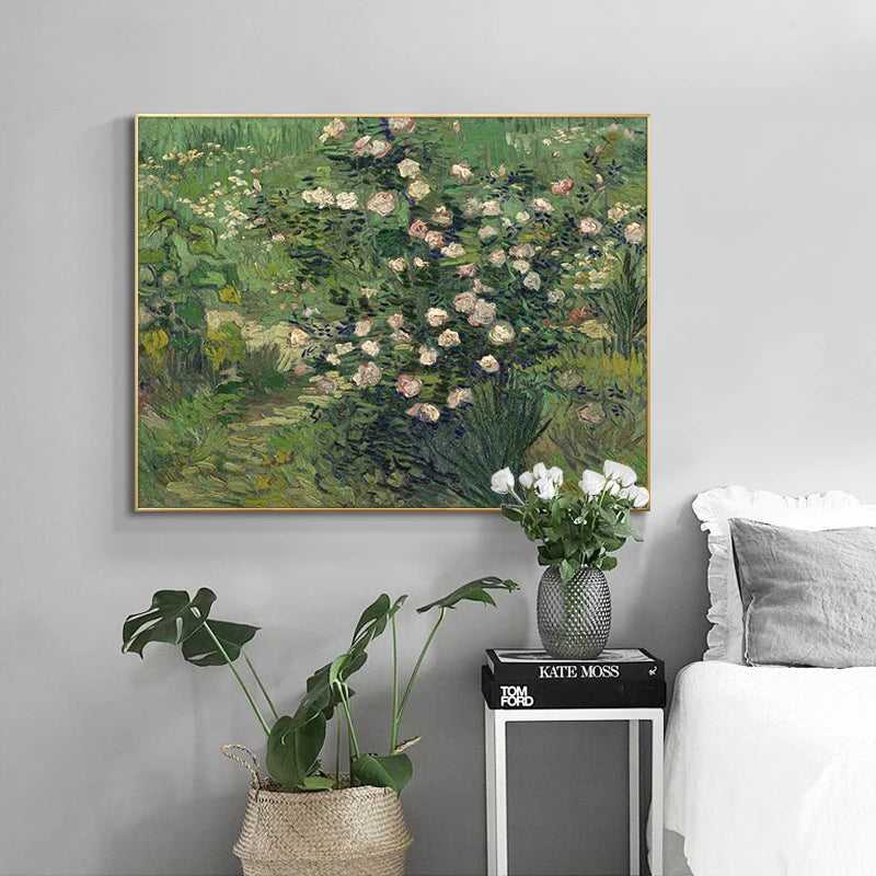 CowLost | famous-van-gogh-roses-1889-oil-painting-reproductions-on-canvas |2