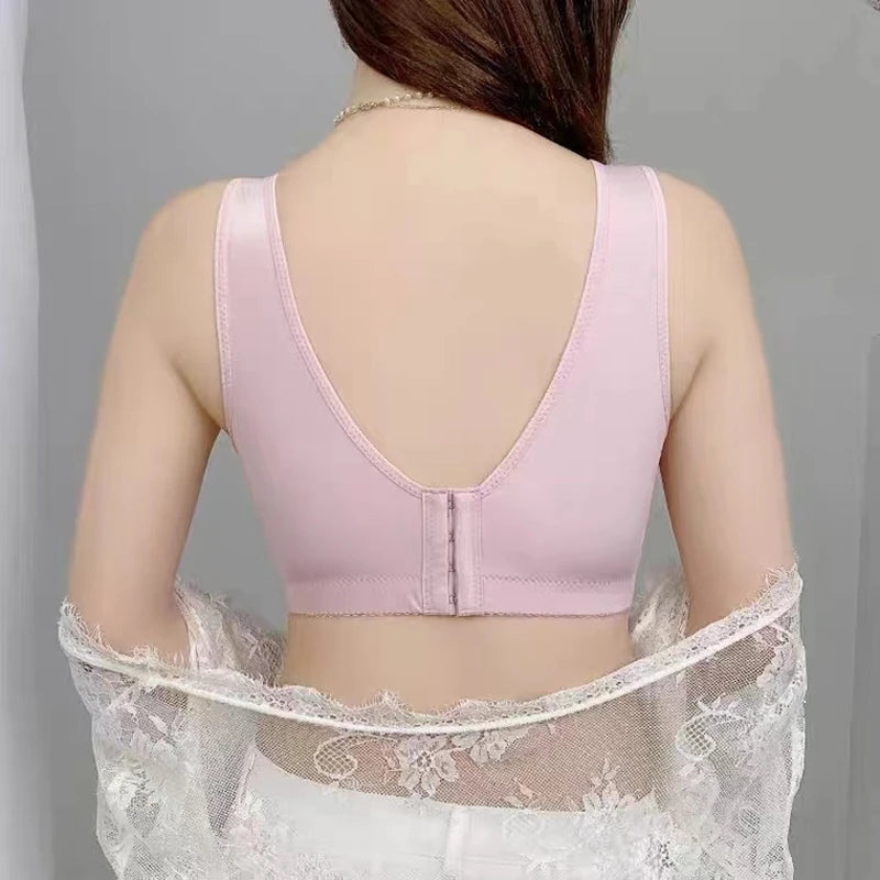 CowLost | product_id-sexy-lace-wire-free-seamless-large-size-anti-sagging-comfortable-bra |2