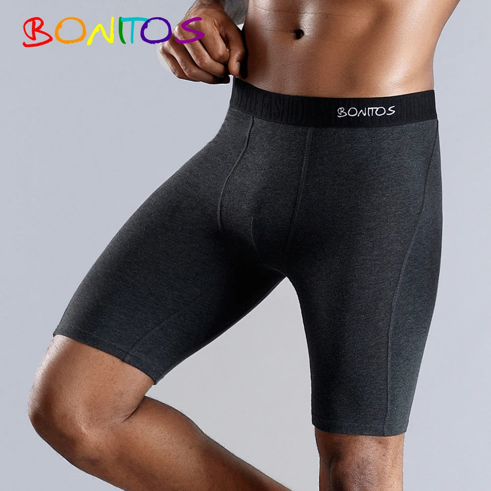 CowLost | bonitos-long-boxer-shorts-panties-man-underwear |1