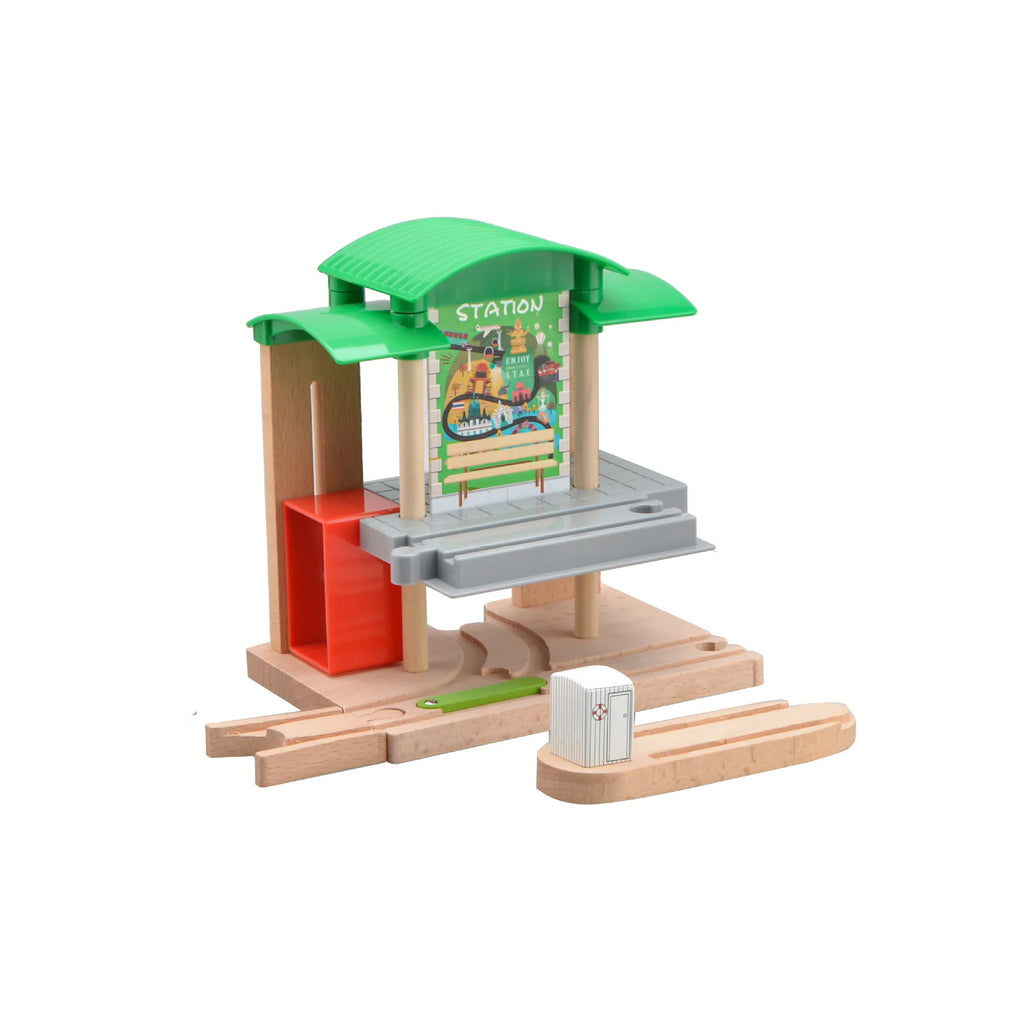 CowLost | fencing-barriers-wooden-railway-train-station-toy-accessory |6
