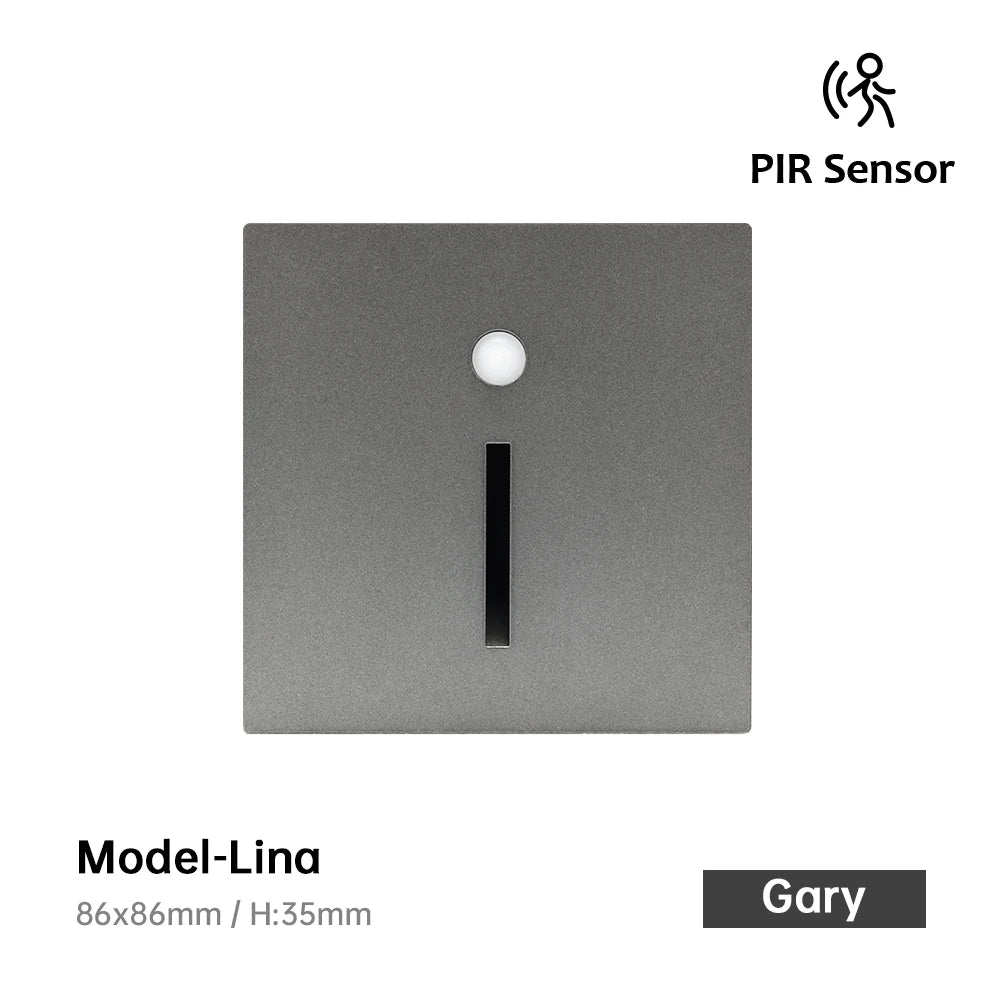 CowLost | product_id-led-recessed-wall-light-with-pir-motion-sensor-for-indoor-stairs-and-corridors |25