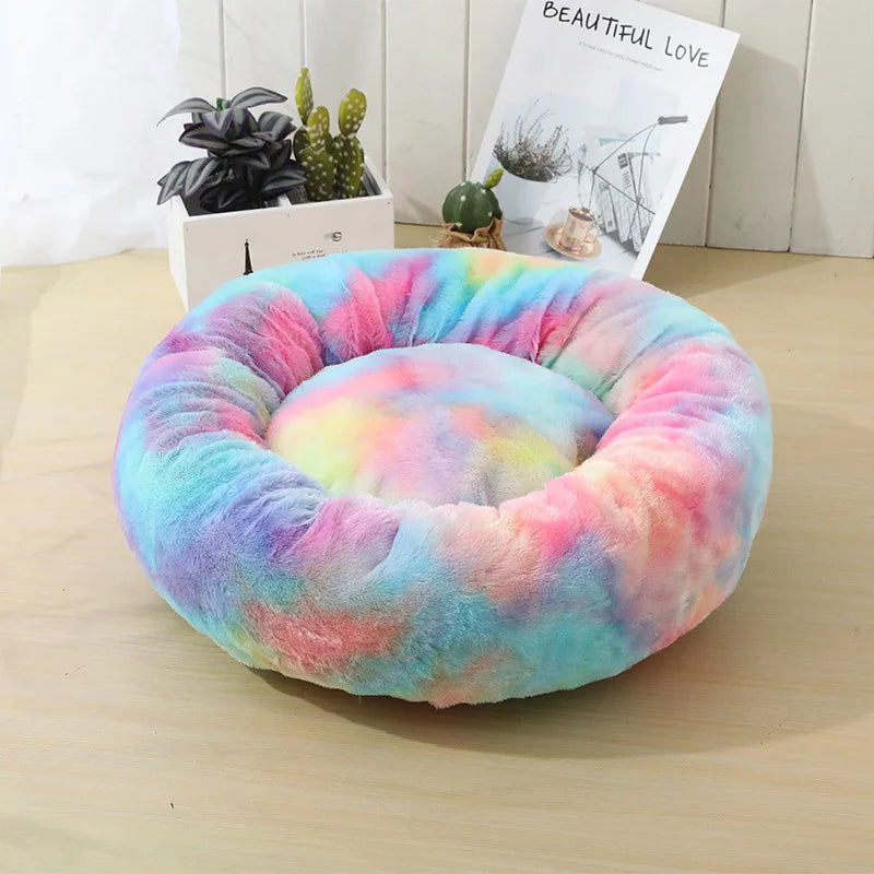 CowLost | product_id-super-soft-round-pet-bed-kennel-warm-plush-sleeping-bag-for-dogs-cats-46-50-60cm |42
