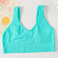 CowLost | product_id-seamless-wire-free-push-up-v-neck-sports-bra-crop-top-for-women |19