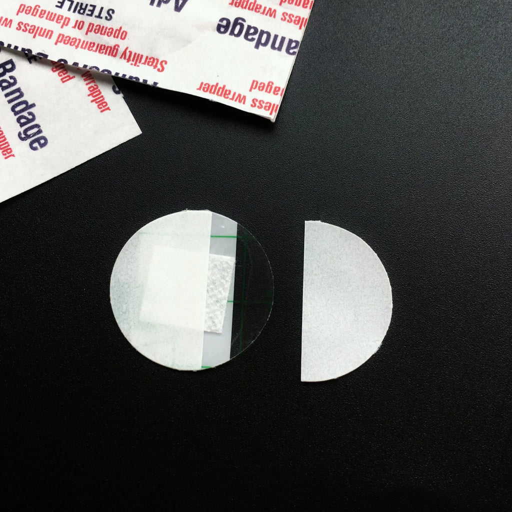 CowLost | 100pcs-round-waterproof-bandages-body-band-aid-cute-bandaid-for-family |12