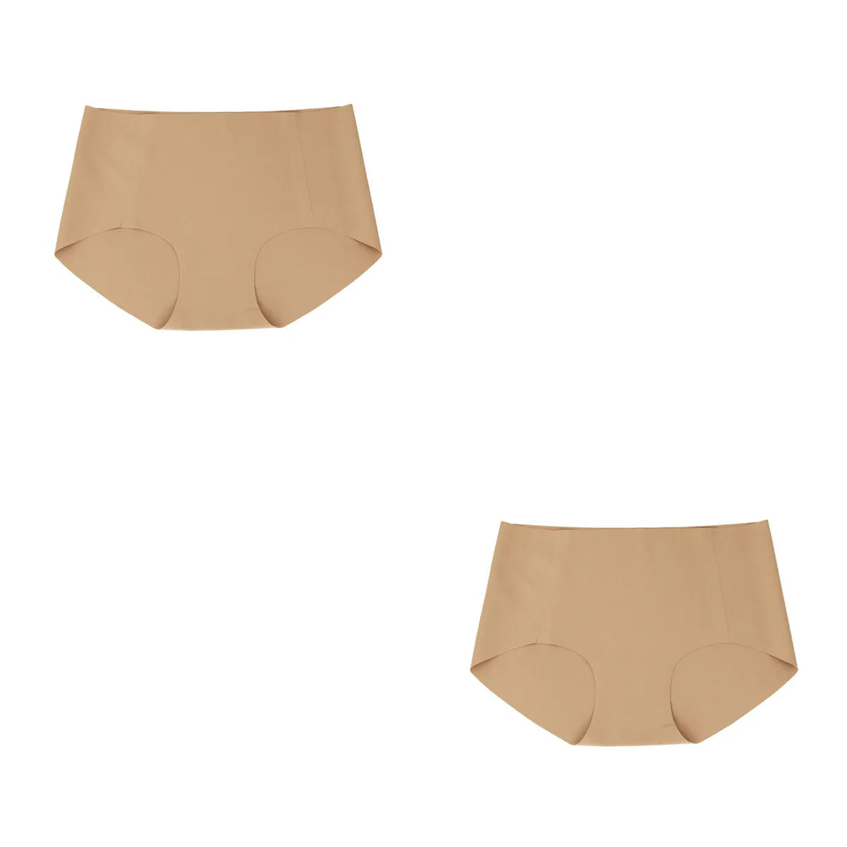 CowLost | product_id-ollymurs-women-seamless-low-waist-invisible-ice-silk-briefs-1-2-pack |23