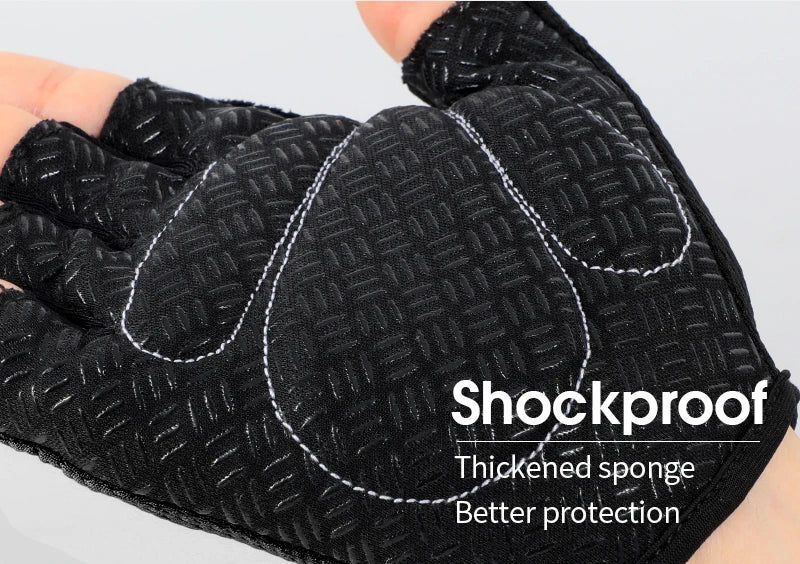 CowLost | west-biking-bicycle-gloves-breathable-half-full-finger-anti-slip-cycling-mittens-men-women-sports-shock-pad-mtb-road-bike-gloves |25
