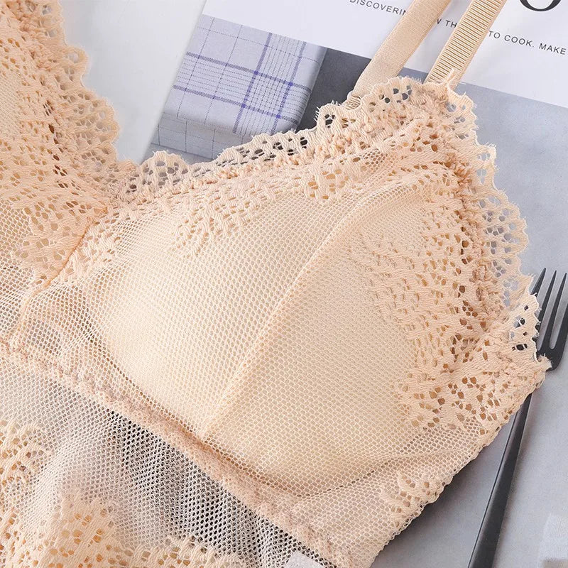CowLost | product_id-women-lace-wireless-backless-bra-and-brief-set-sexy-lingerie-crop-top |4