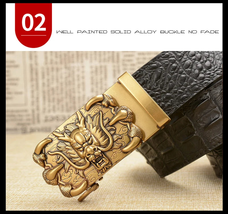 CowLost | fashion-brand-genuine-leather-belt-business-trouser-strap-pant-ceinture |10