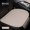 CowLost | car-seat-covers-full-set-flax-linen-car-cushion-protector-front-rear |44