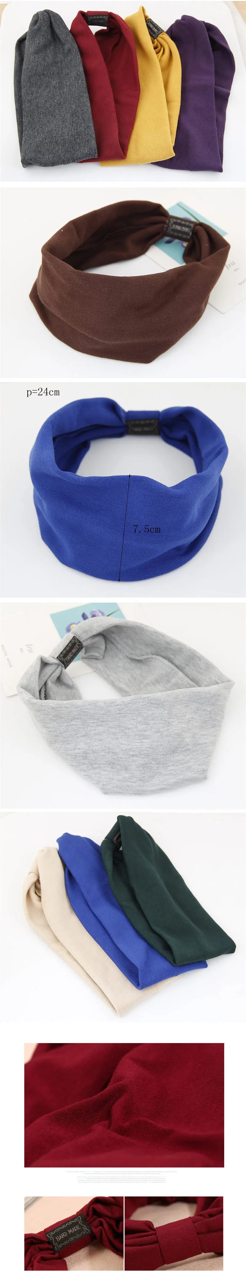 CowLost | cotton-wide-stretch-headbands-sport-yoga-gym-sweatband |19