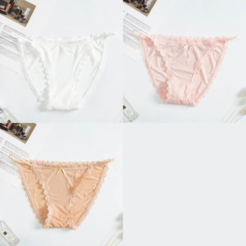 CowLost | product_id-3pcs-brazilian-ultra-thin-ice-silk-seamless-low-rise-briefs-m-xl |15