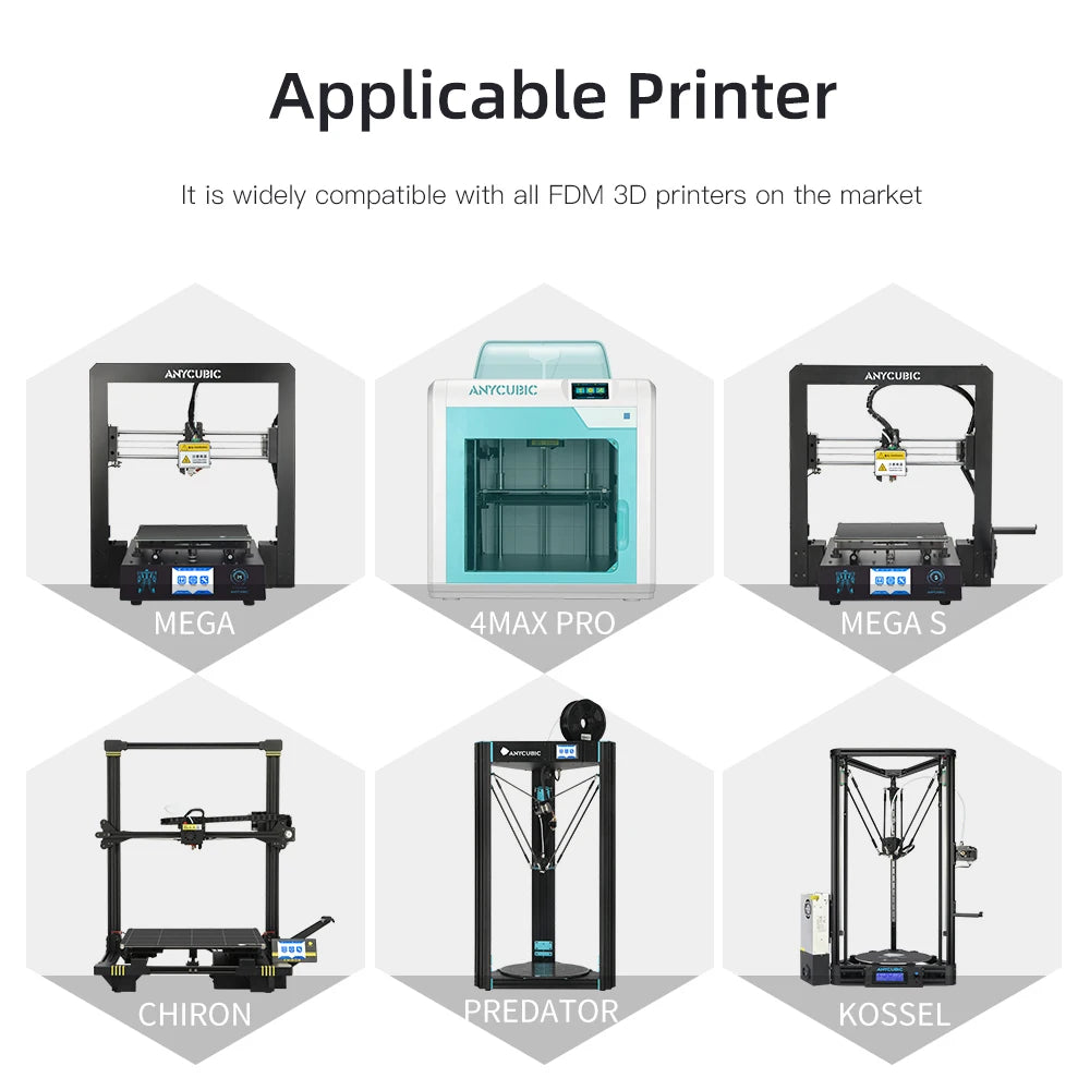 CowLost | anycubic-pla-filament-1-75mm-fdm-3d-printer-plastic-consumables-material-for-kobra-3-toy-diy-printing-filament |6