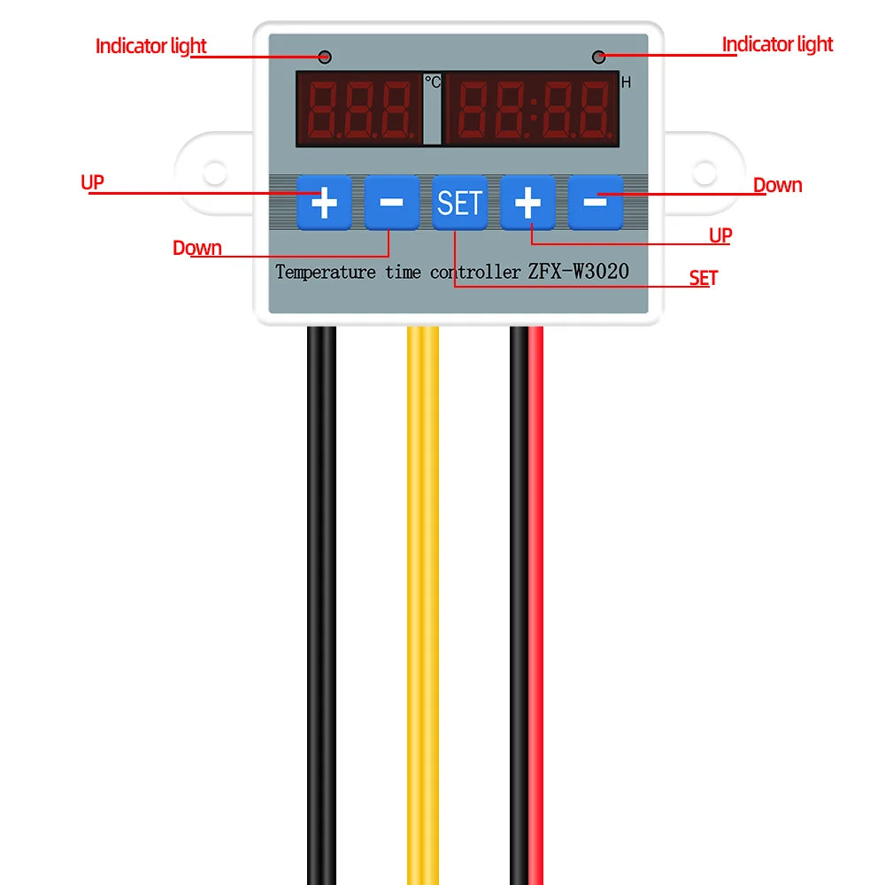 ZFX-W3020 Digital Temperature Time Controller Thermostat Switch Module -55~110℃