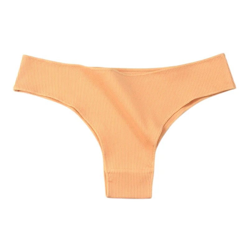 CowLost | product_id-4-pack-womens-cotton-breathable-low-waist-solid-briefs-m-xl |11