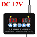 ZFX-W1011 Intelligent Microcomputer Temperature Controller Thermostat 12V 24V 220V Adjustable Electronic Timer