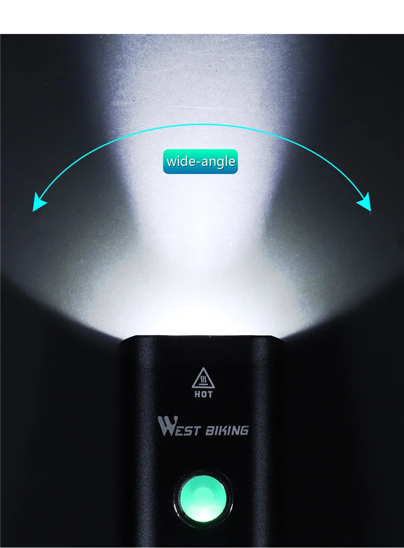 CowLost | west-biking-front-bicycle-light-usb-rechargeable-led-bike-light-waterproof-cycling-headlight-climbing-safety-flashlight-lamps |44