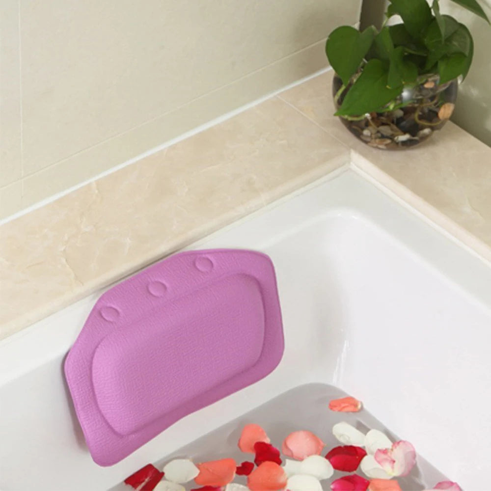 CowLost | product_id-neck-bathtub-cushion-headrest-with-suction-cups-21x31cm-bath-pillow-spa-accessory |3