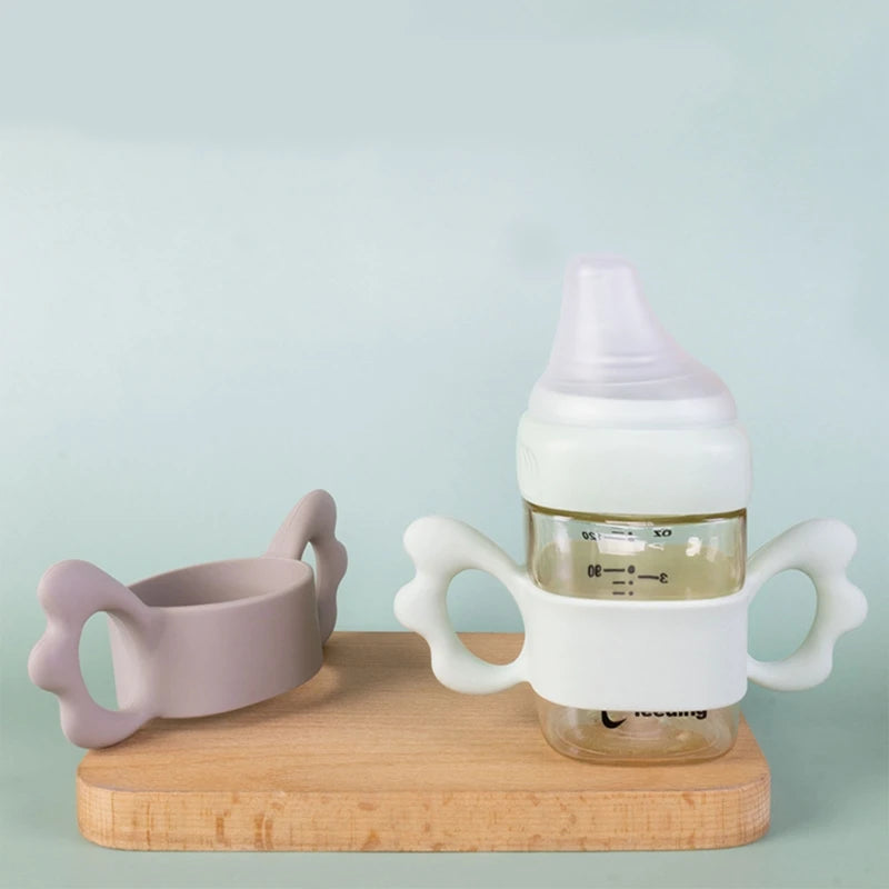 CowLost | newborn-bottle-grip-handle-infants-wide-caliber-milk-bottle-hand |10