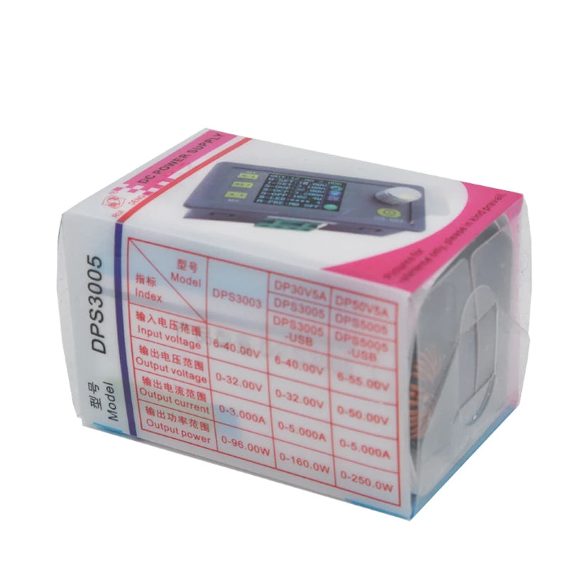 DPS3005 Digital Programmable DC Step-Down Power Supply Module with Voltmeter and Ammeter