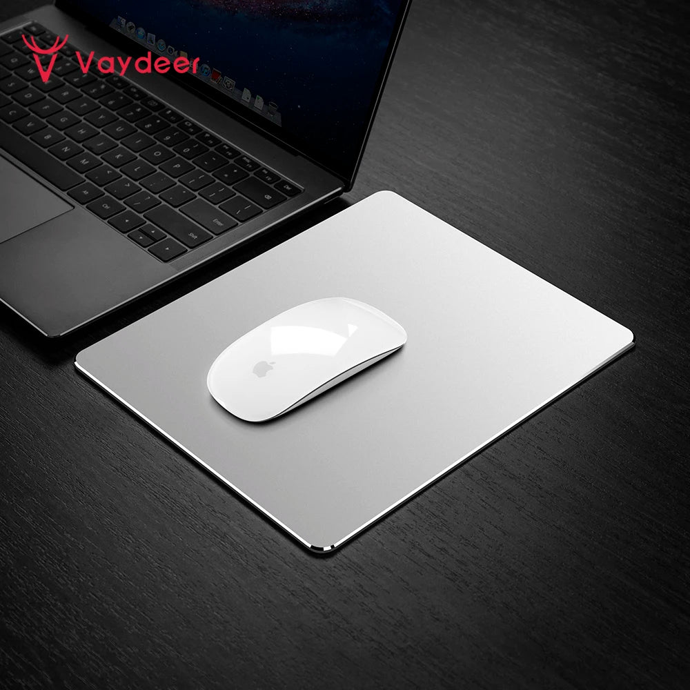CowLost | metal-aluminum-mouse-pad-mat-hard-smooth-magic-thin-mousead-double-side |1