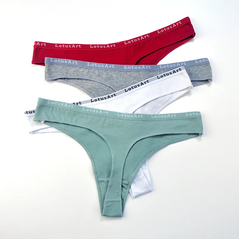 CowLost | product_id-ollymurscn-womens-cotton-low-rise-g-string-thong-panties-m-xl |1