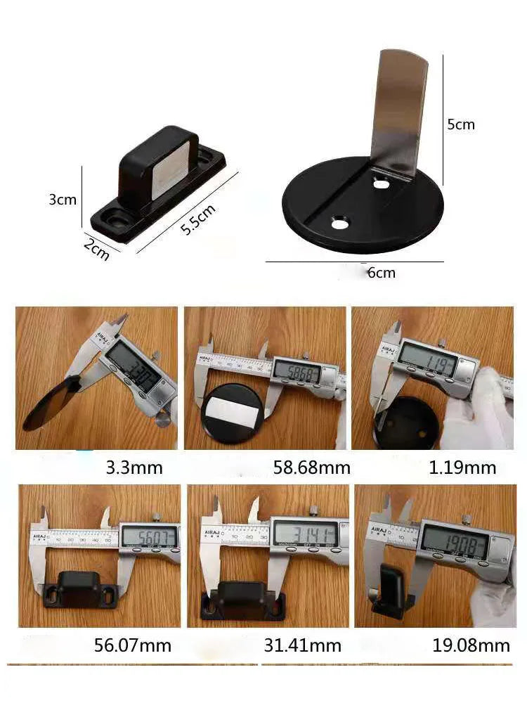 CowLost | magnetic-door-stop-stainless-steel-door-holder-stopper |12