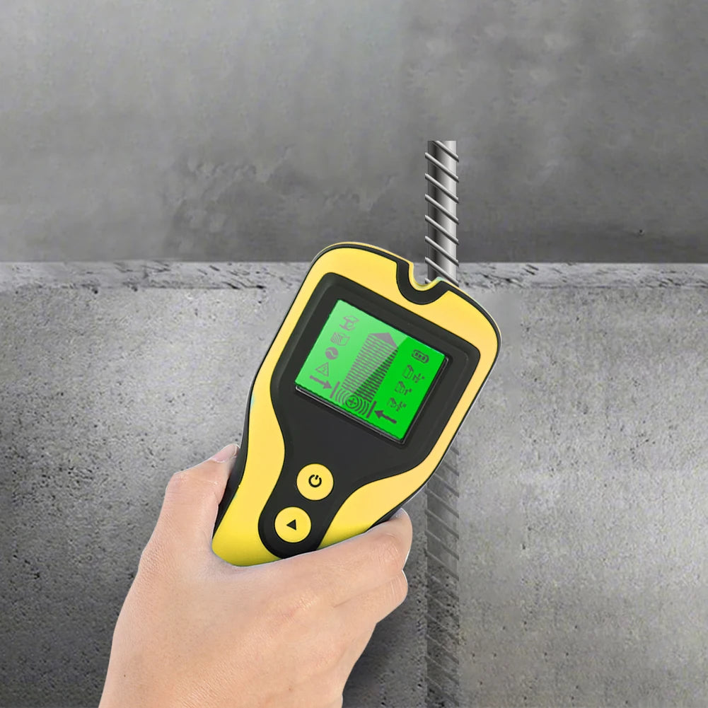 Metal Detector Wall Stud Finder with LCD Display for Metal, Wood, Live Wire, and Electric Box Detection