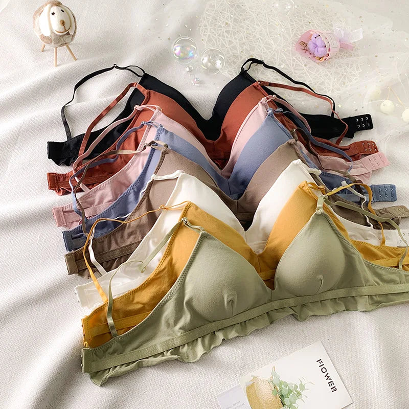 CowLost | product_id-ollymurscn-seamless-non-wire-push-up-bra-with-back-closure-for-women-solid-color |3