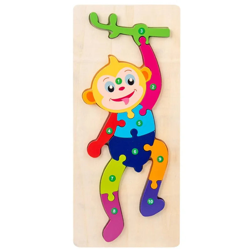 CowLost | fencing-barriers-wooden-baby-puzzle-toy-cute-animal-shapes-montessori-game |19