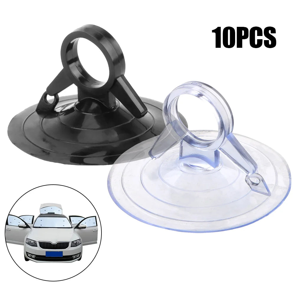 CowLost | product_id-10-pcs-45mm-pvc-rubber-automotive-sunshade-suction-cups-with-strong-pull-ring |9