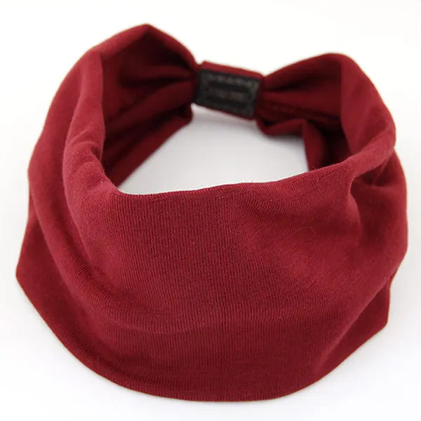 CowLost | cotton-wide-stretch-headbands-sport-yoga-gym-sweatband |30