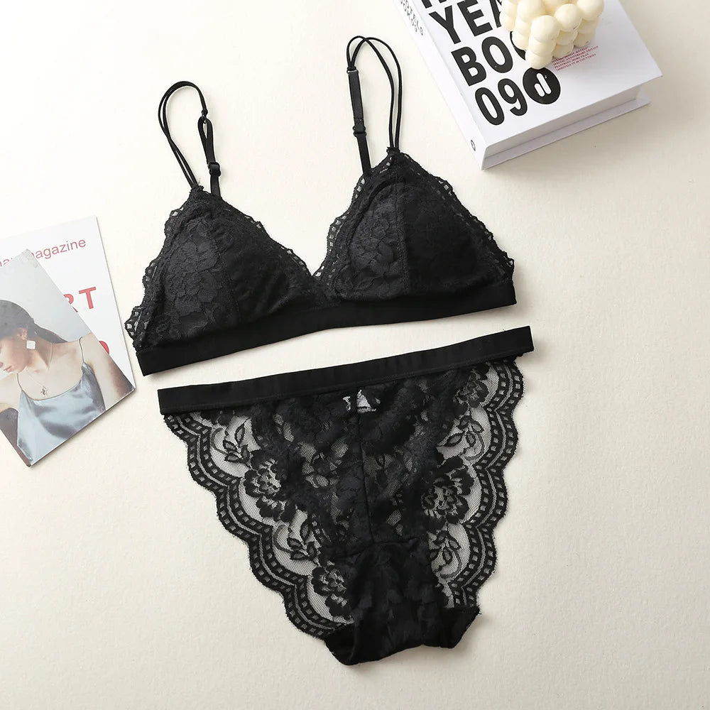 CowLost | product_id-push-up-lace-embroidery-bra-and-low-brief-set-for-women |5