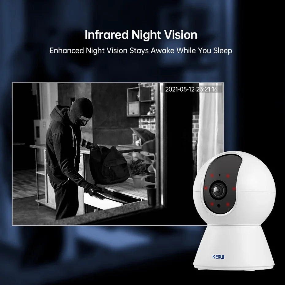 CowLost | 3d-printer-accessories-kerui-8mp-5mp-4k-hd-tuya-smart-mini-indoor-wifi-ip-camera-wireless |3