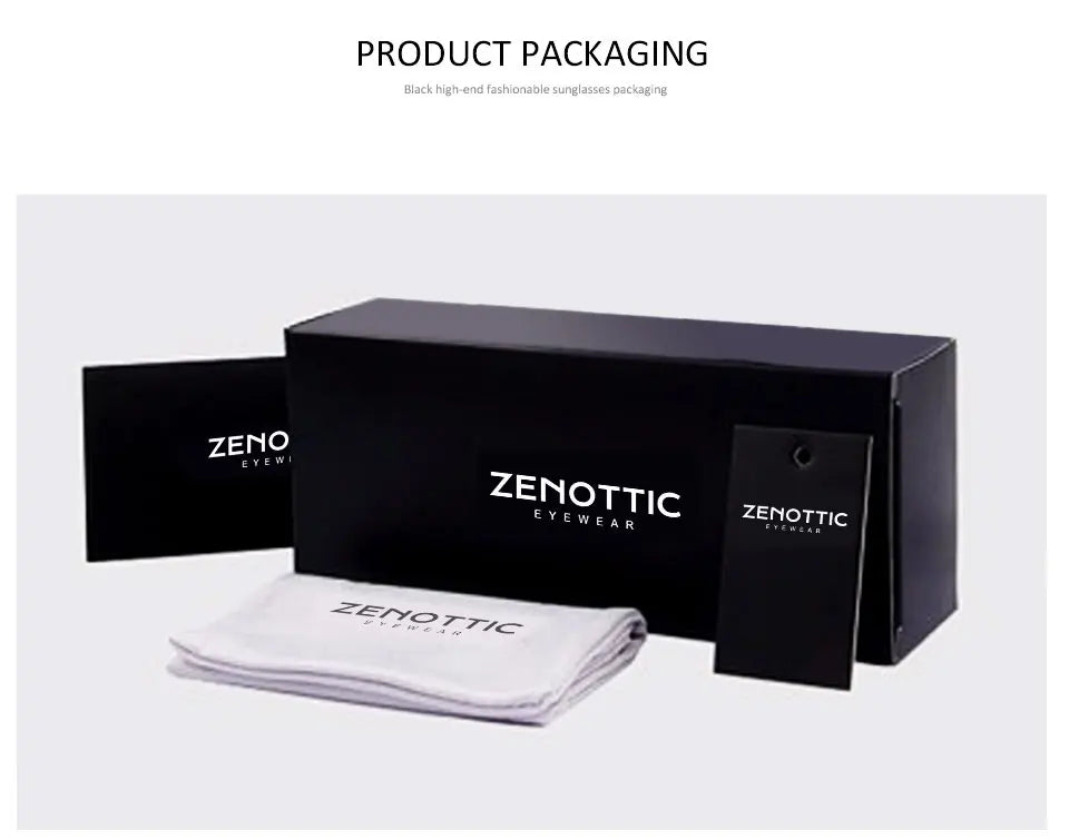 CowLost | zenottic-magnetic-clip-on-sunglasses-polarized-sunglasses-myopia-glasses-frame-2-in-1 |9