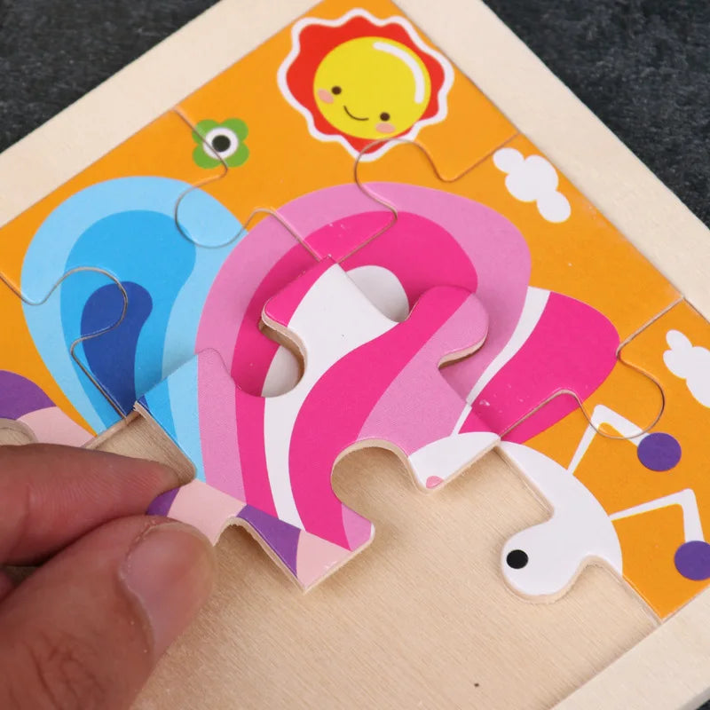 CowLost | fencing-barriers-11x11cm-3d-wooden-baby-puzzle-toy-educational-tangram |5