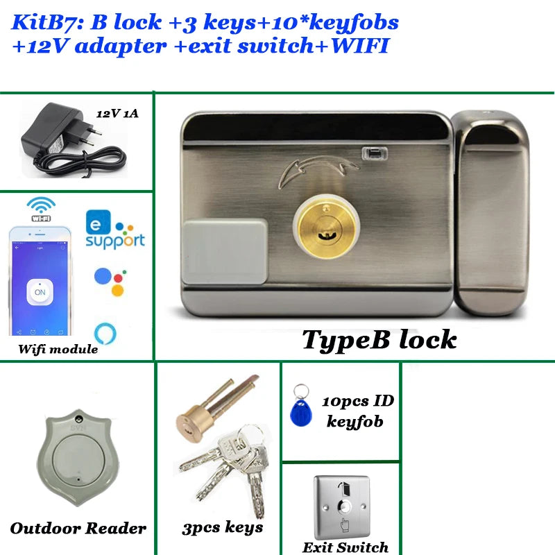 CowLost | locks-keys-product_id-12v-electric-access-control-lock-with-exit-button-and-wifi-smart-fail-secure-gate-lock |22