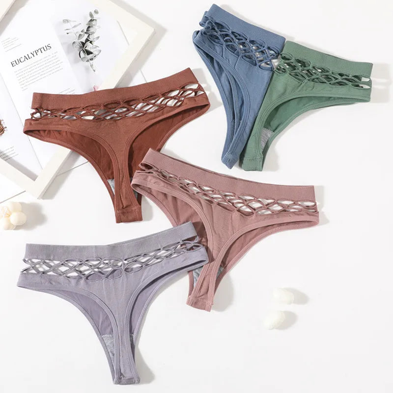 CowLost | product_id-high-waist-fishnet-hollow-g-string-thong-panties-for-women-sexy-lingerie |7