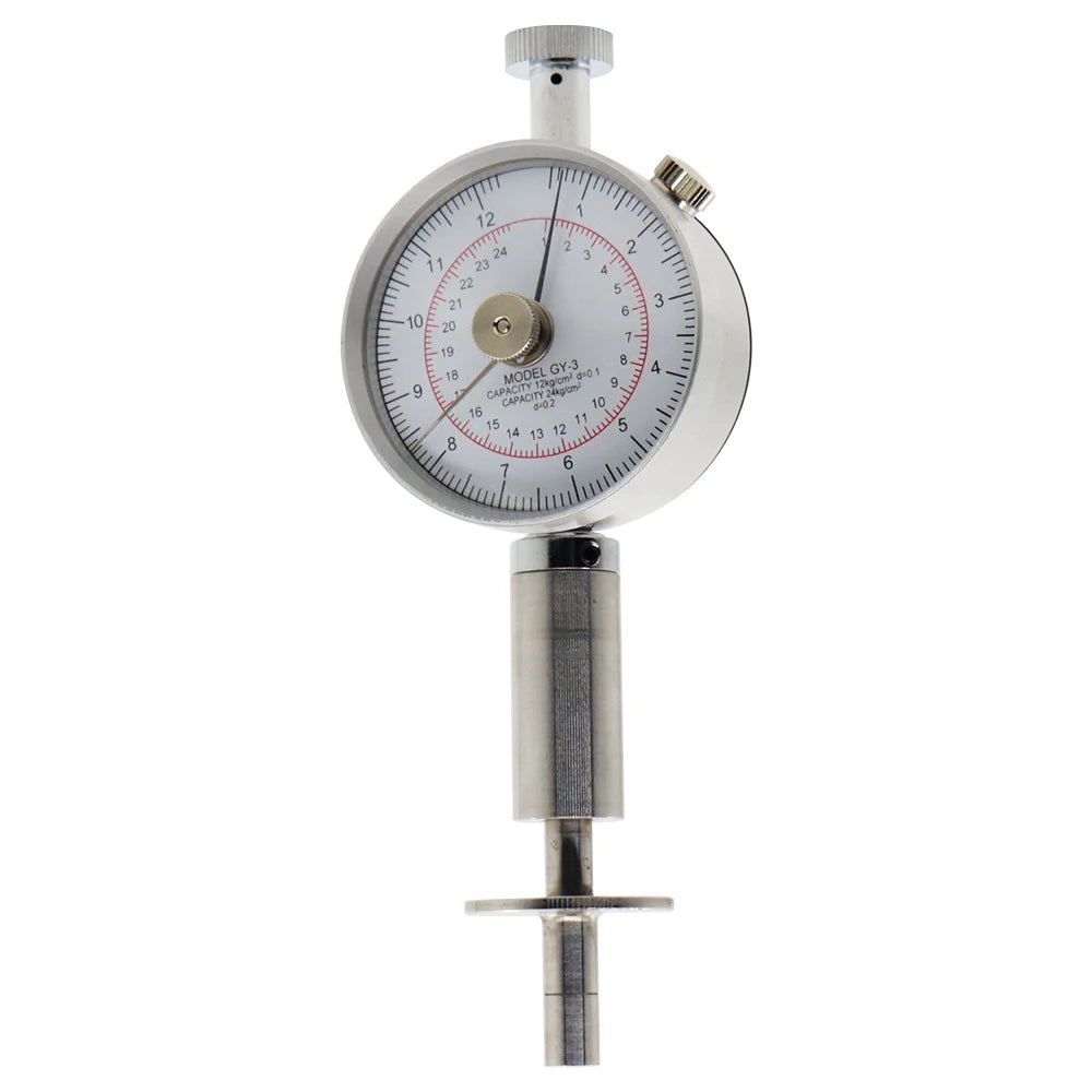 GY-3 Analog Fruit Hardness Tester Penetrometer for Apples Pears Grapes Oranges