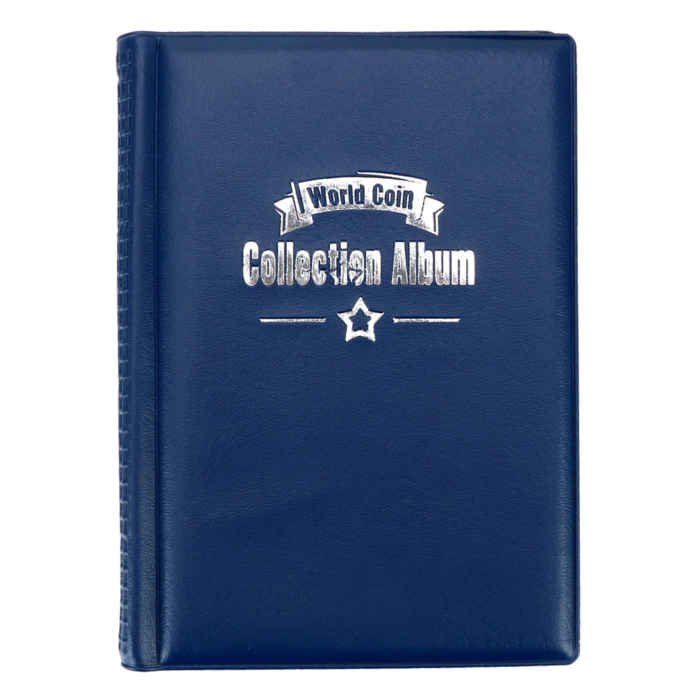 CowLost | product_id-minimalist-120g-pu-leather-coin-album-with-pvc-film-pages |3