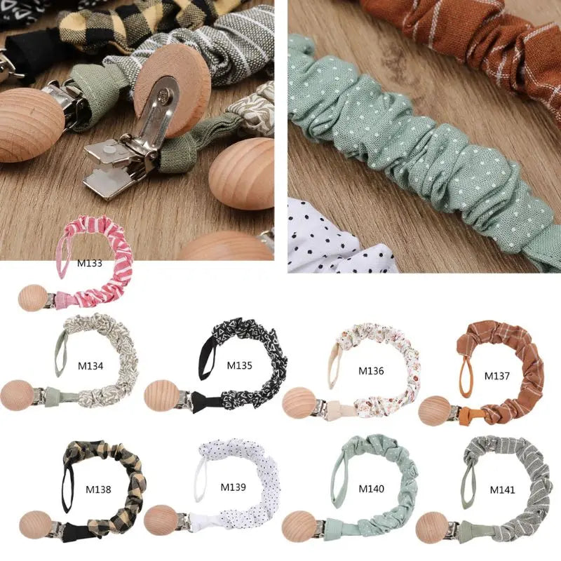 CowLost | baby-infant-cotton-pacifier-clips-for-newborn-teething-soother |6