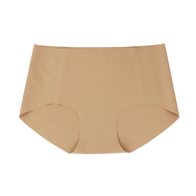 CowLost | product_id-ollymurs-women-seamless-low-waist-invisible-ice-silk-briefs-1-2-pack |8