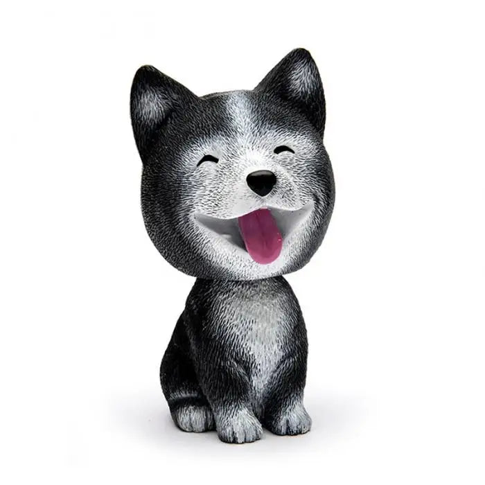 CowLost | product_id-9cm-husky-pomeranian-teddy-dog-nodding-car-dashboard-ornament-gift |8