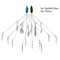 CowLost | sporting-goods-bassdash-5-arm-umbrella-fishing-lure-rig-alabama-rig-head-18g |17