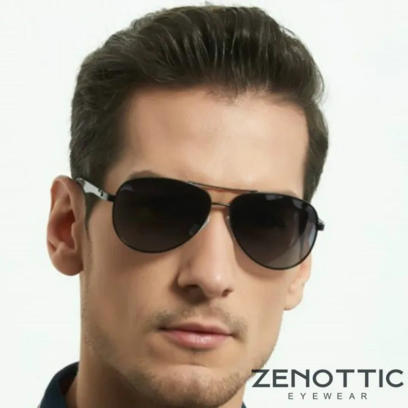 CowLost | zenottic-hot-sale-carbon-fiber-polarized-sunglasses-pilot-shade-for-men |2