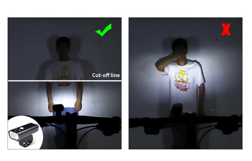 CowLost | west-biking-front-bicycle-light-usb-rechargeable-led-bike-light-waterproof-cycling-headlight-climbing-safety-flashlight-lamps |45