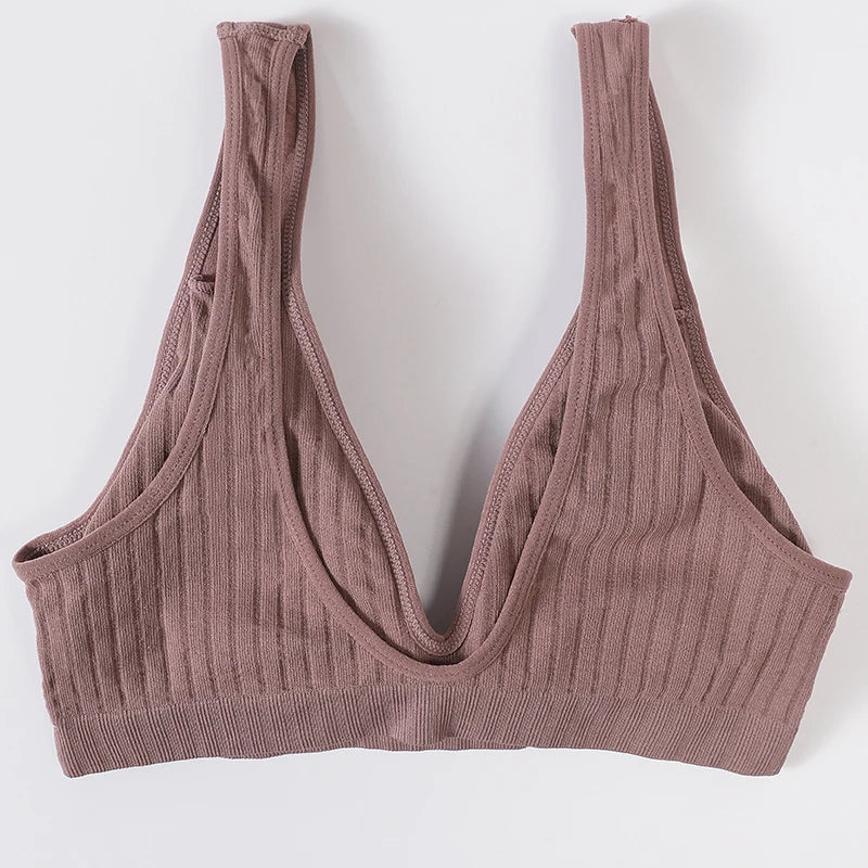 CowLost | product_id-seamless-ribbed-wire-free-push-up-sports-bra-for-women-m-xl |3