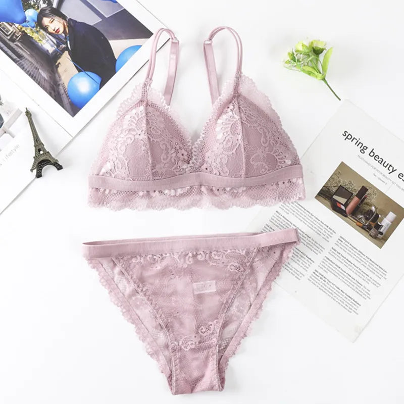 CowLost | product_id-women-lace-push-up-bra-and-brazilian-panties-lingerie-set |28