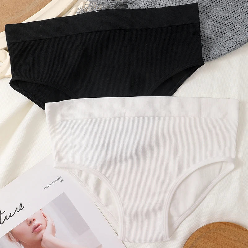 CowLost | product_id-ollymurscn-womens-seamless-high-waist-hip-lift-briefs-plus-size-m-xl |2