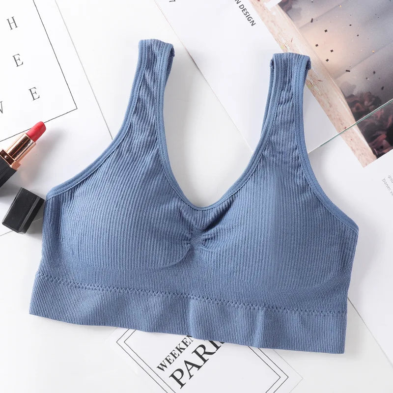 CowLost | product_id-ollymurs-seamless-wireless-push-up-padded-bra-top-for-women-m-l |9